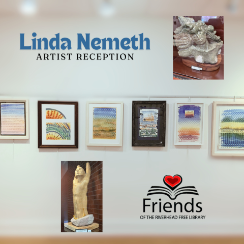 Linda Nemeth Artist Reception with images of her paintings and sculptures included.